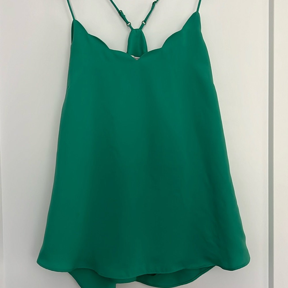 J Crew Scalloped Tank